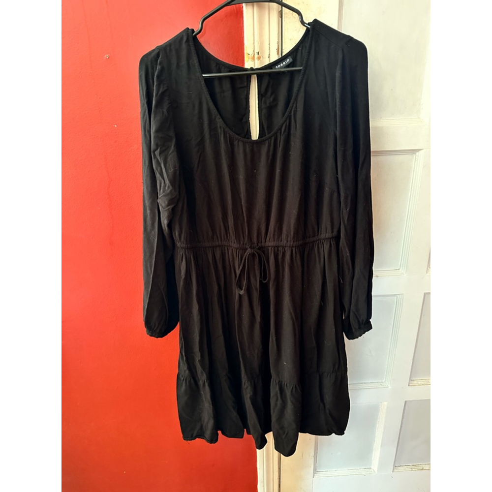Torrid Mini Challis Skater Dress Plus Size 1X - Picture 12 of 14